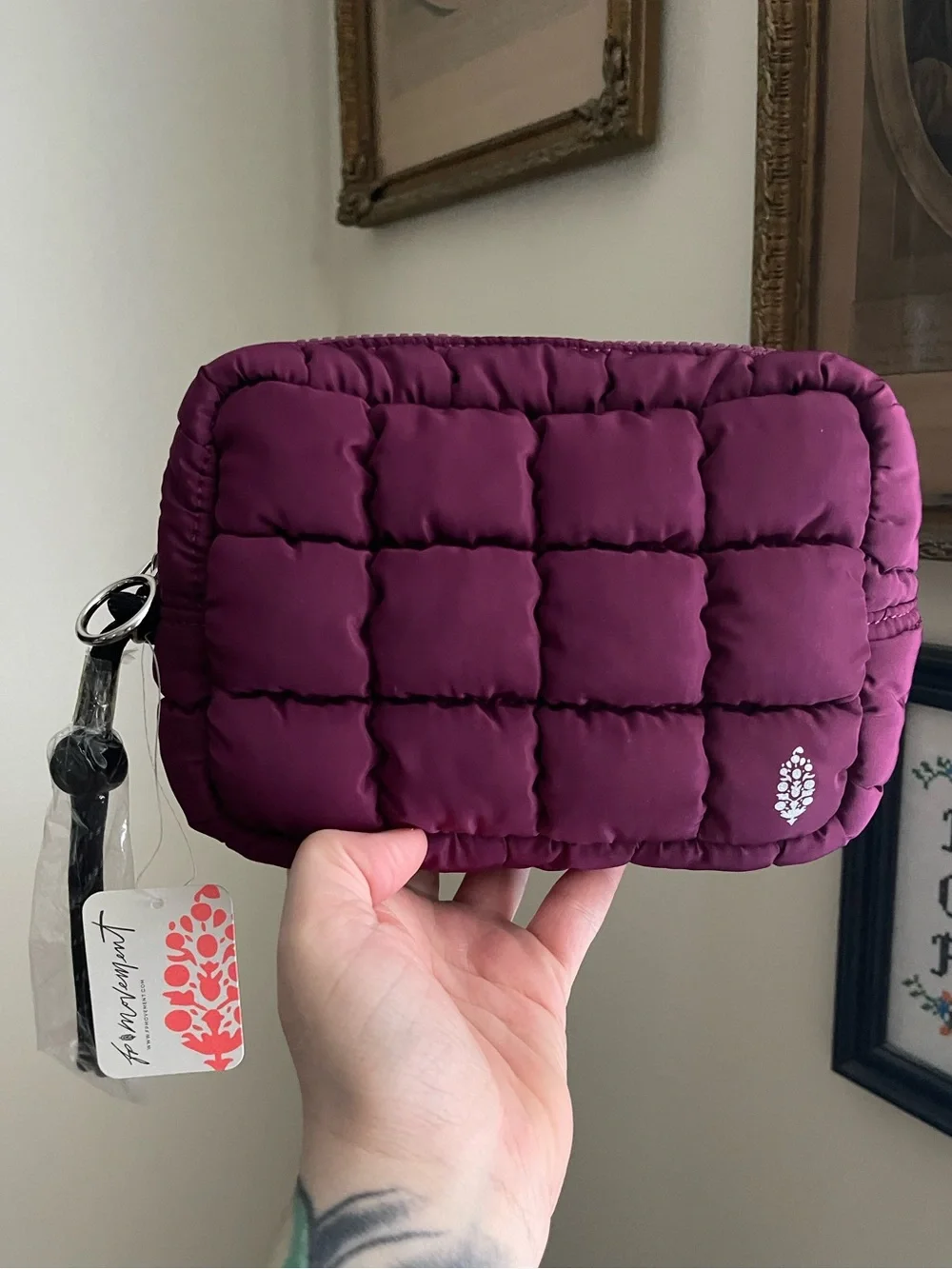 NWT- FP Movement Quilted Mini Case - Picture 3 of 3